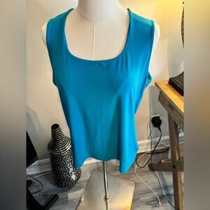 Clara Sun Woo Blue Sleeveless Top